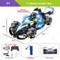 ZWN F1 RC Drift Car With Music Led Lights 2.4G Glove Gesture Radio Remote Control Stunt Cars 4WD Electric Children Toy vs Wltoys-EXPROTAS