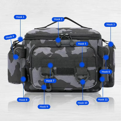 Fishing Storage Bag Portable Shoulder Tackle Rod Holder Outdoor Gear