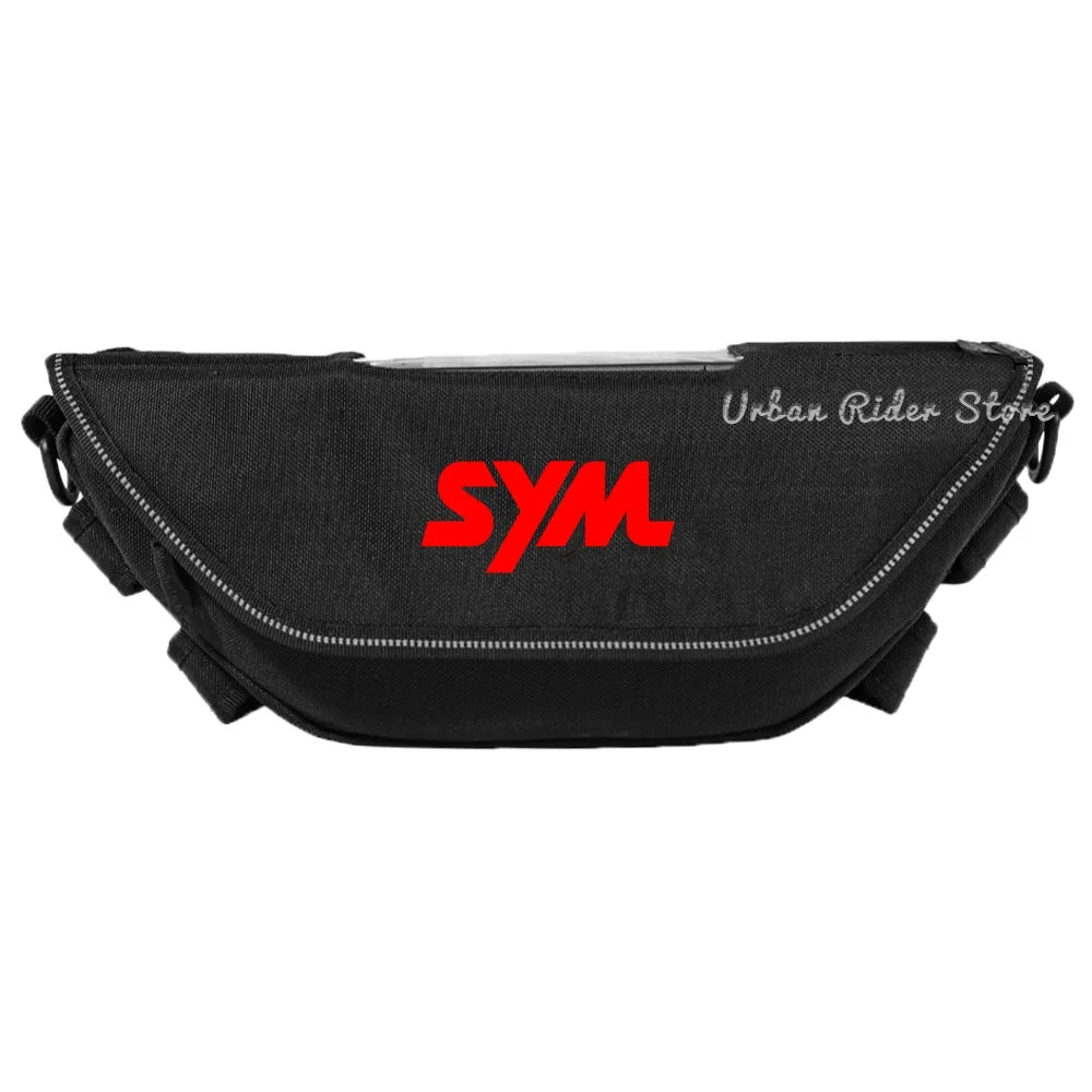 Waterproof Dustproof Motorcycle Handlebar Travel Storage Bag for SYM ADX 125-400