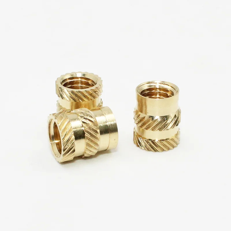 M2–M8 Brass Heat Insert Nut Set for 3D Print Hot Melt Threaded Embed