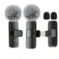Type-C Port Professional Wireless Lavalier Microphone for Smartphones Plug Play