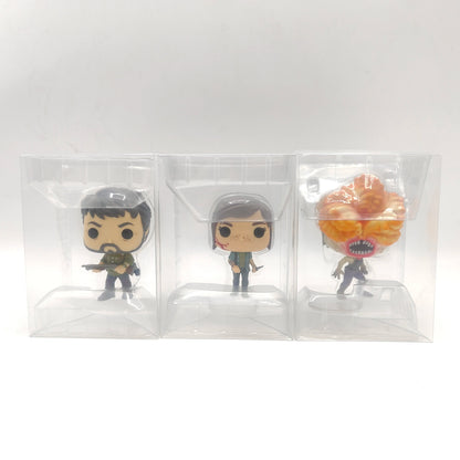 The Last of Us Joel Ellie Clicker Vinyl Figure Set Collectible Models