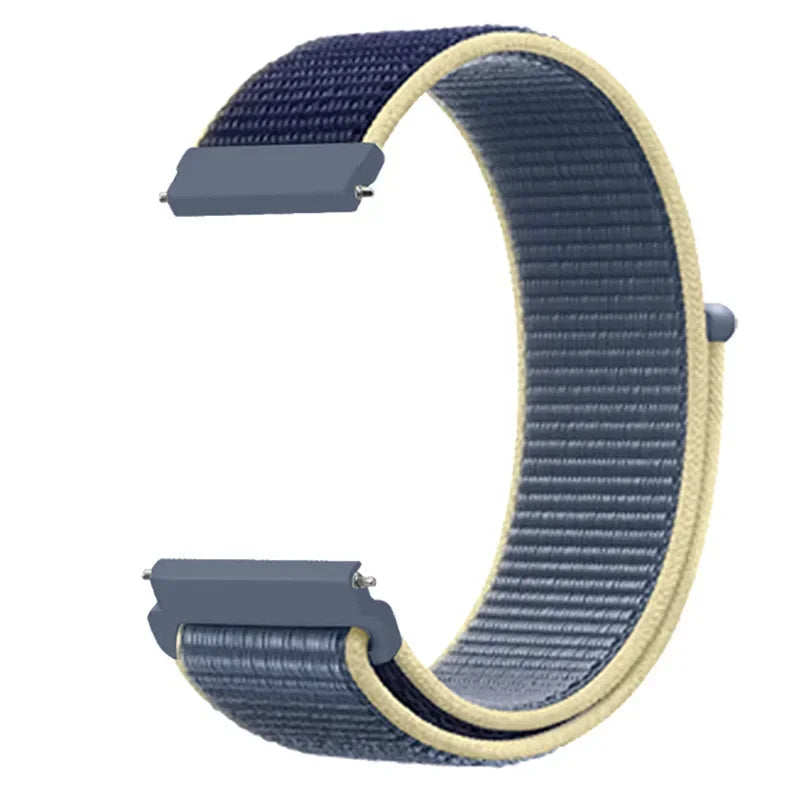 20mm 22mm Nylon Strap for Garmin Forerunner Venu Vivoactive Watch Band