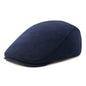 Men's Herringbone Newsboy Hat Wool Blend Flat Cap Gatsby Style