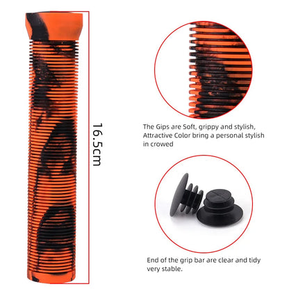 Anti-Slip Bicycle Handlebar Grips 22.2mm Rubber MTB Folding Bike