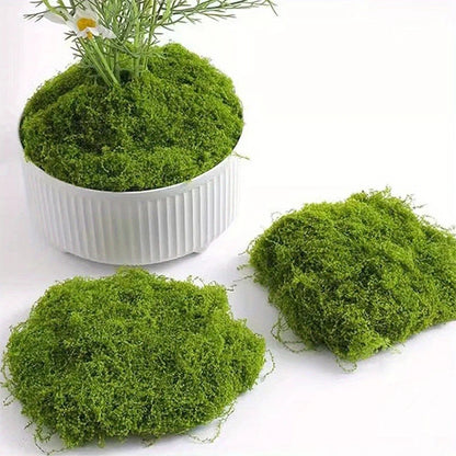 Green Fake Moss Artificial Plant DIY Crafts Decor Landscape Home Garden