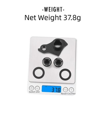 TOOPRE Bicycle UDH Straight-mounted Tail Hook Nut Mountain Road Bike Barrel Axle Frame Rear Tail Hook Universal Lifting Ear