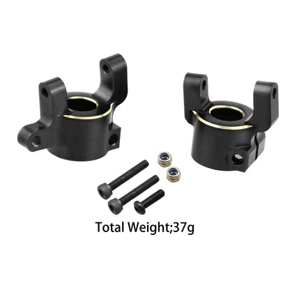 1/10 Axial SCX10 II AR44 Brass Differential Cover Counterweight Black
