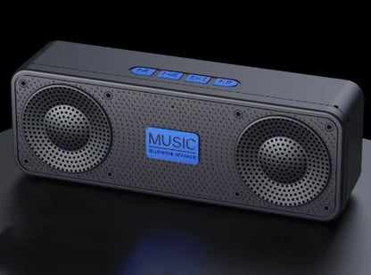 EXPROTAS Bluetooth Speaker Portable Subwoofer Wireless Outdoor FM Stereo