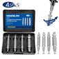 6pcs Screw Extractor Drill Damaged Bolt Remover Easy Out Bits Set