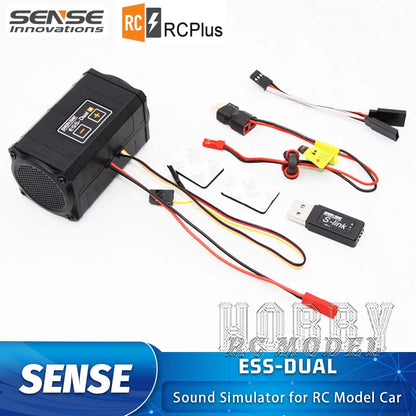 Sense Ess-Dual Speakers for RC Car Crawler Buggy Racing Modification