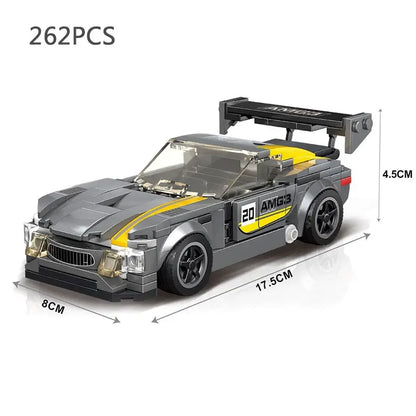 Car Series Building Blocks Model Sets Sports Racing Speed Champion DIY Educational Bricks Toys Boys Kids Adult Christmas Gifts-EXPROTAS