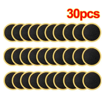 50/30/20/10PCS Bicycle Glue-free Tire Patches Tool Quick Repairing Tyre Protection Patch Adhesive Quick Drying Bike Accessories