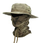 2Pcs Fishing Hat Sun Wide Brim UV Protection Outdoor Cap with Neck Flap