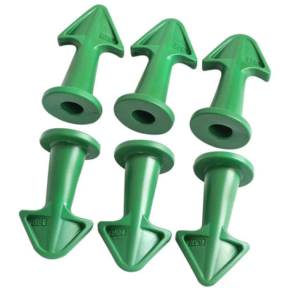 3/6Pcs Caulking Nozzle Applicator Finishing Grout Silicone Tile Spatula