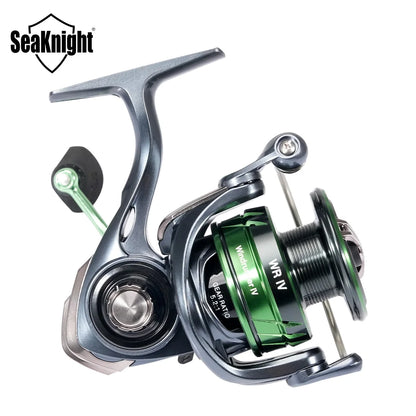 SeaKnight WRIV Spinning Reel 5.2:1 Ultra Smooth 10BB Lightweight One-Piece Handle
