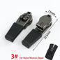 10/20/50Pcs 3# 5# Nylon Zipper Slider Formal/Reverse Zippers Head Resin Zip Tent Invisible Zips Pull Repair Kit Sewing Accessory