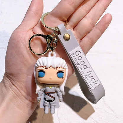 Amine Berserk Keychain Guts Berserk Figure Griffith Action Figure Model Cartoon Bag Doll Pendant Toys Gift-EXPROTAS