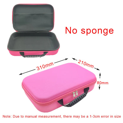 DIY Foam Hard Carry Case Storage Box Travel Zipper Bag Tool Accessories Camera