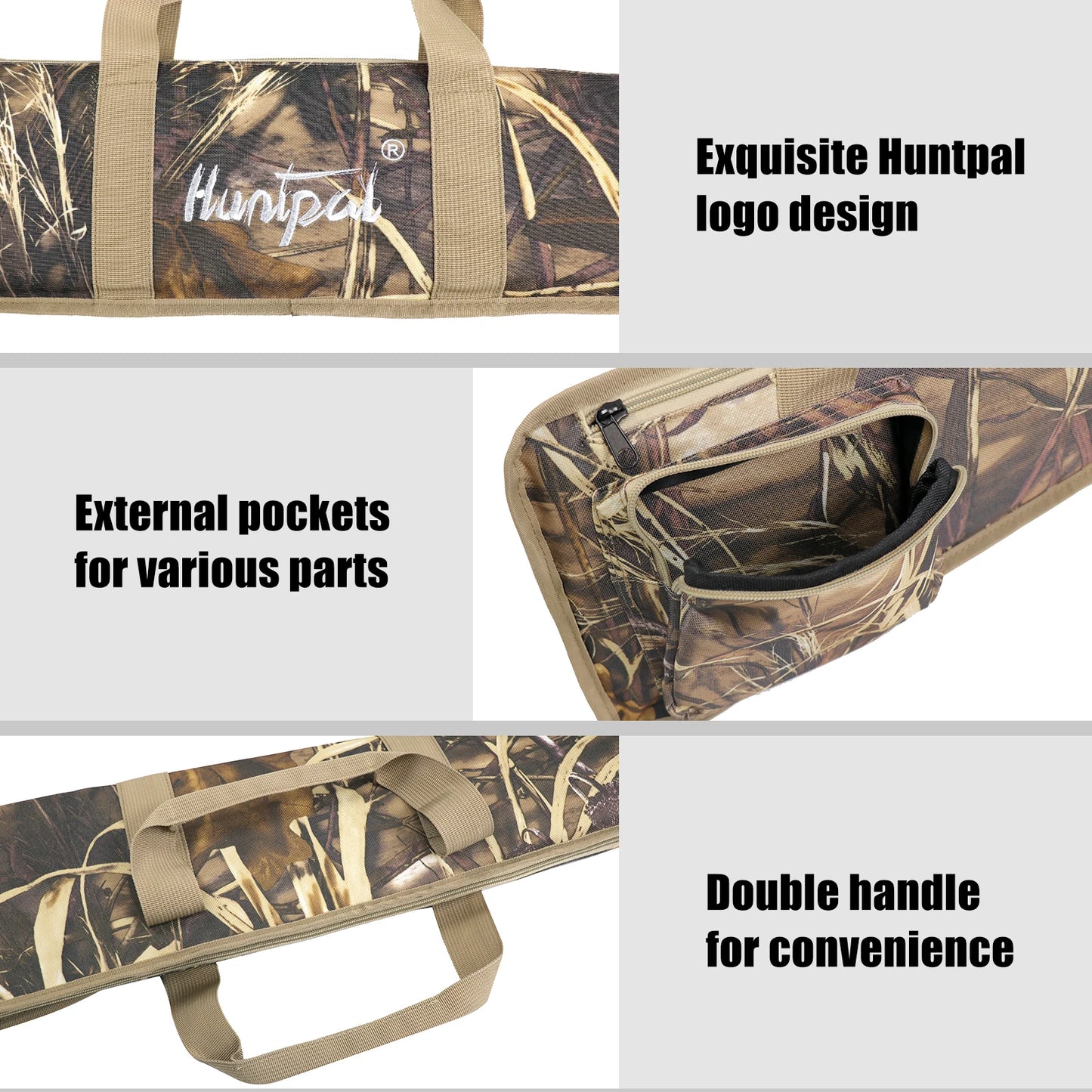 Rifle Case Tactical Waterproof Gun Bag for Hunting -47 Padded Backpack