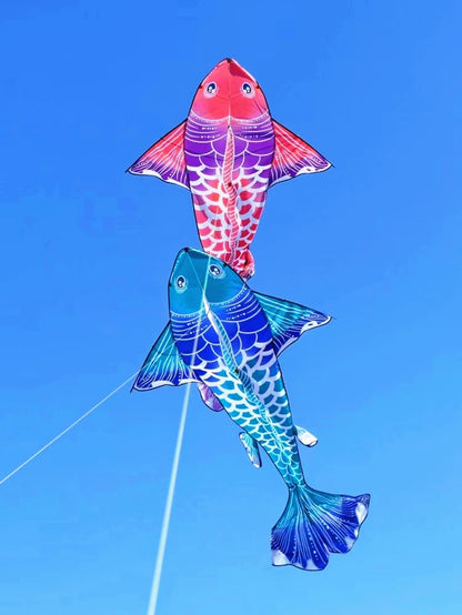 3m Fish kite fly giant kite for adult kite professional wind kite fun toy parapente cometa wind sock snake kite nylon fabric koi