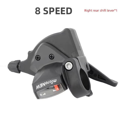 MicroNEW MTB Shifter Lever 3x7 3x8 3x9 3x10 3x11 Speed Front Rear Trigger Shift