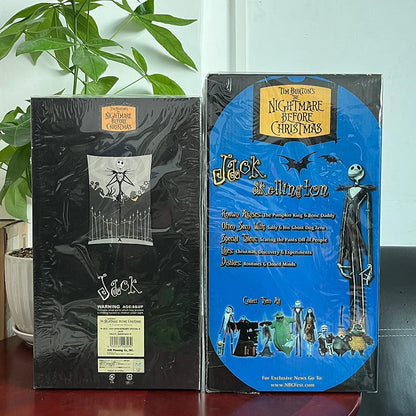 The Nightmare Before Christmas Jack Skellington Action Figure 12 Face Jack Jack Chair Special Version Model Toy Hallowen Present-EXPROTAS