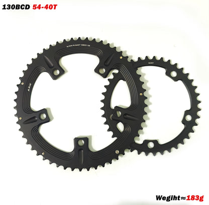 GOLDIX 130BCD Road Bike Double Chainring 53/39T 54/40T 56/42T 5-Bolt