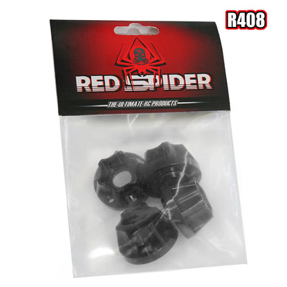 RED SPIDER  Wheel Hex Hubs Extension Combiner 6/9/12/15mm for 1.9 or 2.2 inch Tamiya CC01 D90 Axial SCX10 Traxxas TRX4
