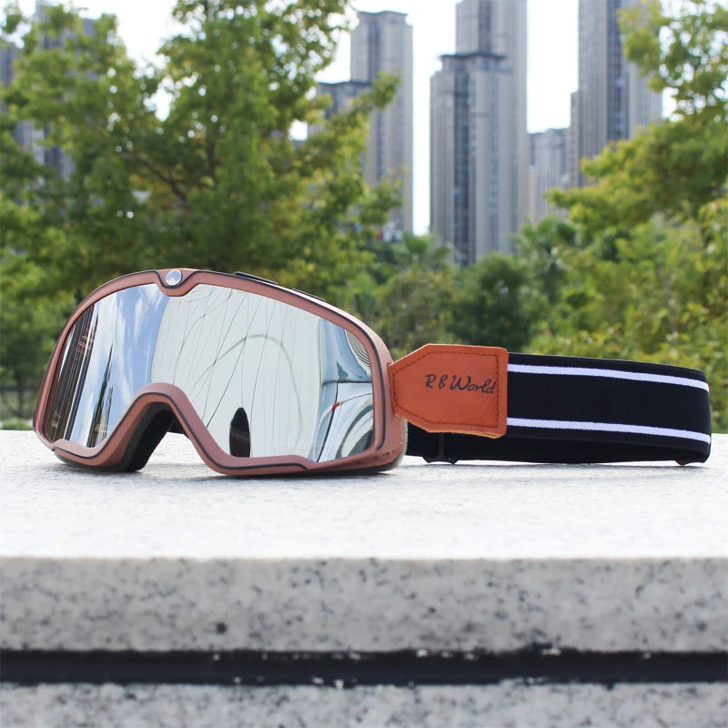 Moto Motorcycle Sunglasses Goggles ATV MX Helmet Riding Safety Protective Eyewear