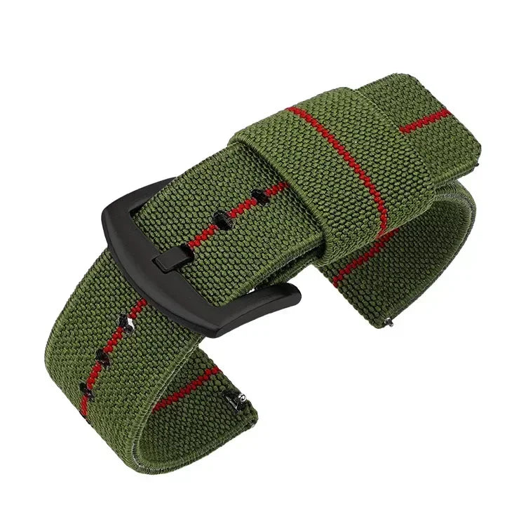 Nylon Watch Strap 18mm 20mm 22mm 24mm Quick Release Woven Sport Band
