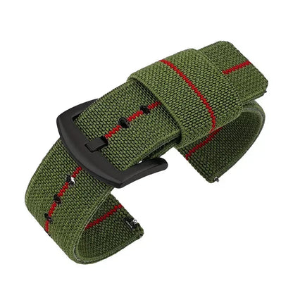 Nylon Watch Strap 18mm 20mm 22mm 24mm Quick Release Woven Sport Band