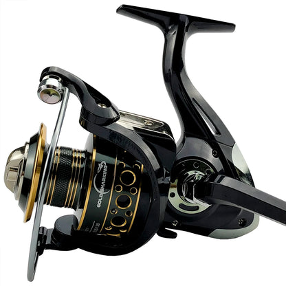 Fishing Spinning Reel 5.2:1 Metal Spool 113BB Carp Coarse Reels