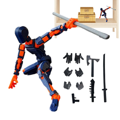 Action Doll Titan T13 Mobile Transformation Robot Toy for Kids