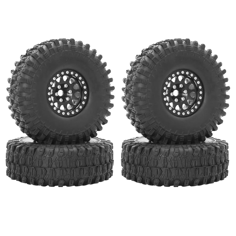 Beadlock Wheel 1.9 Metal Rim for 1/10 RC Crawler Axial SCX10 TRX-4 Redcat