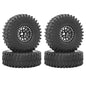 Beadlock Wheel 1.9 Metal Rim for 1/10 RC Crawler Axial SCX10 TRX-4 Redcat