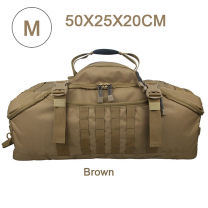 Gym Duffel Bag 80L Tactical Backpack Unisex Camping Hiking Rucksack