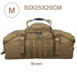 Gym Duffel Bag 80L Tactical Backpack Unisex Camping Hiking Rucksack