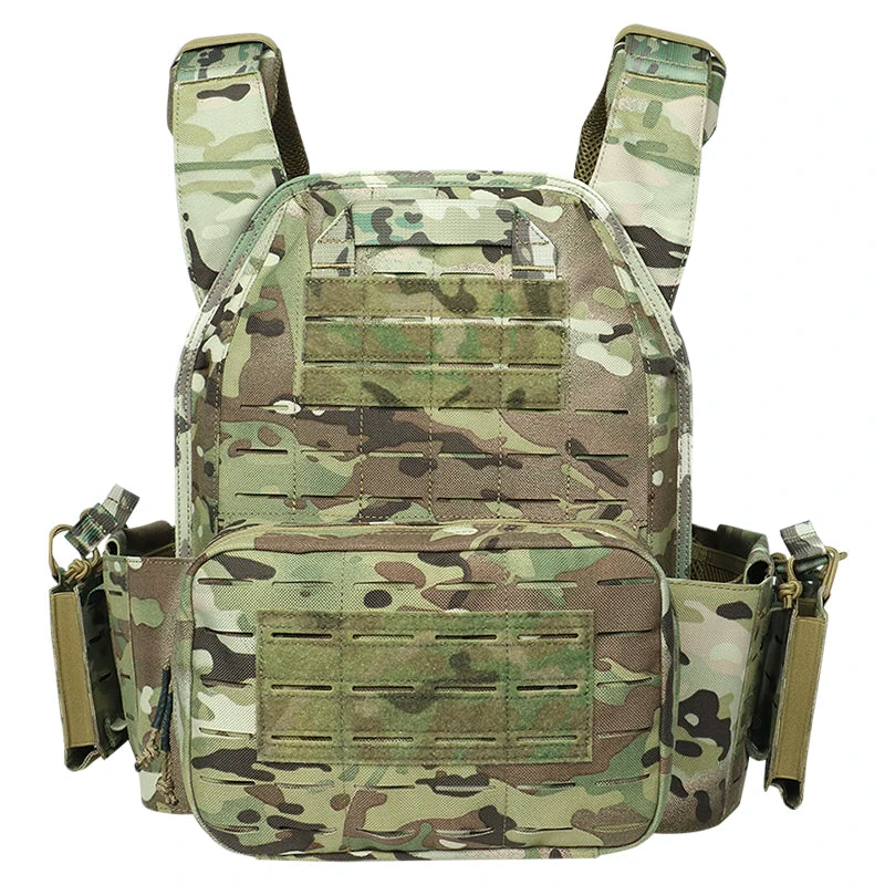 Ranger Green Carrier Vest Quick Release Molle Tactical Security Plate