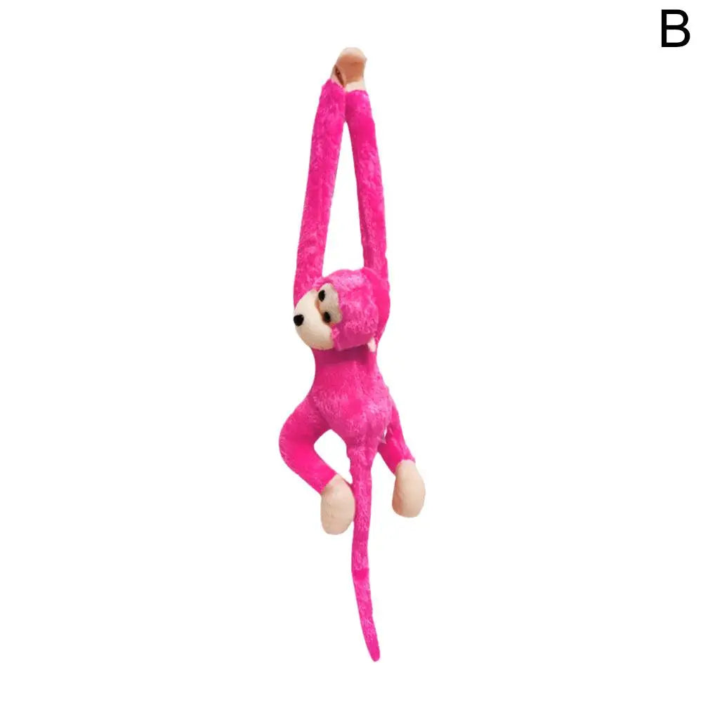 Plush Monkey Soft Toy Stuffed Animal Long Arms Hanging Decor Kids Toy
