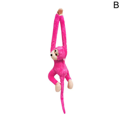 Plush Monkey Soft Toy Stuffed Animal Long Arms Hanging Decor Kids Toy