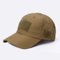 2Pcs Camouflage Baseball Cap Breathable Sun Hat Outdoor Hunting Fishing