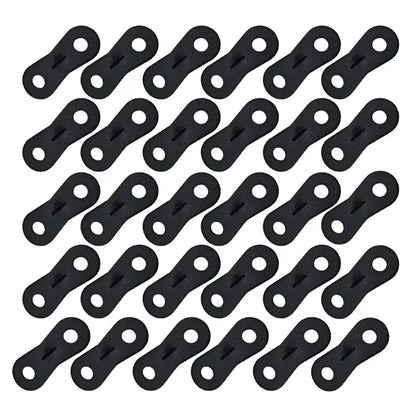 30pcs Camping Guyline Tensioners Rope Fasteners Cord Adjusters Tent Awning