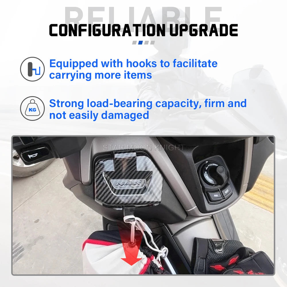 Yamaha NMAX 125 155 V3 Tech Max Tool Box Storage Cover Side Pocket Lid 2025