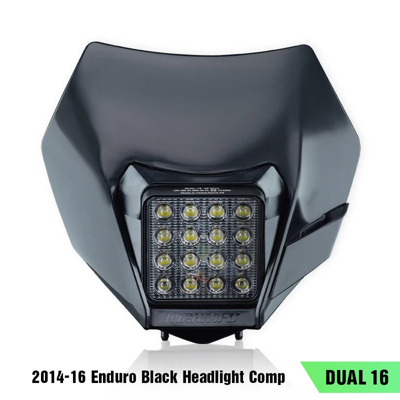 POWERZONE LED Headlight for KTM EXC XCF SX-F SMR Enduro Dirt Bike 2014-2023
