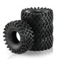 4Pcs 135mm Rubber Tire Wheel for 1/10 RC Crawler Car Axial SCX10 TRX4