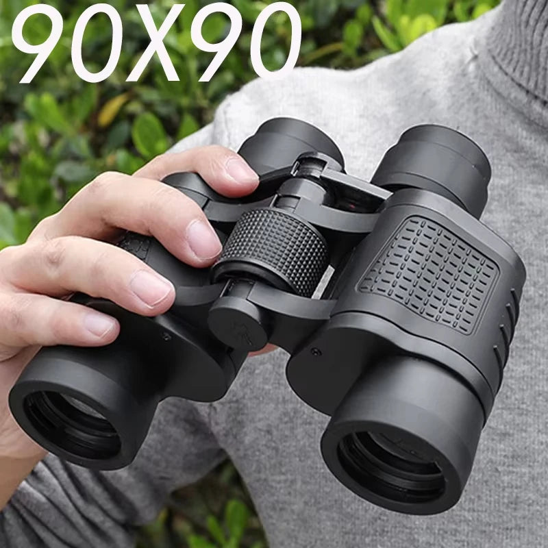90x90 HD Binoculars Long Distance Portable Outdoor Hunting Camping Optics