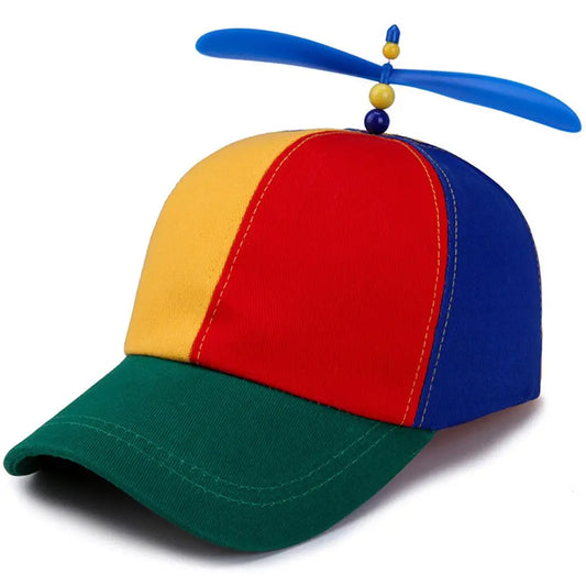 Bamboo Dragonfly Hat Snapback Funny Adventure Cap for Boys Girls Adults
