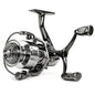Sougayilang Spinning Fishing Reel 5.0:1 Gear Ratio 8kg Max Drag Metal Spool Foldable Double Arm Freshwater Saltwater