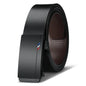 Mens Leather Belts Automatic Buckle Black Brown 105-160cm Jeans Size